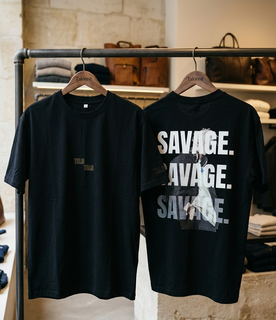 Drop shoulder oversized Tshirt