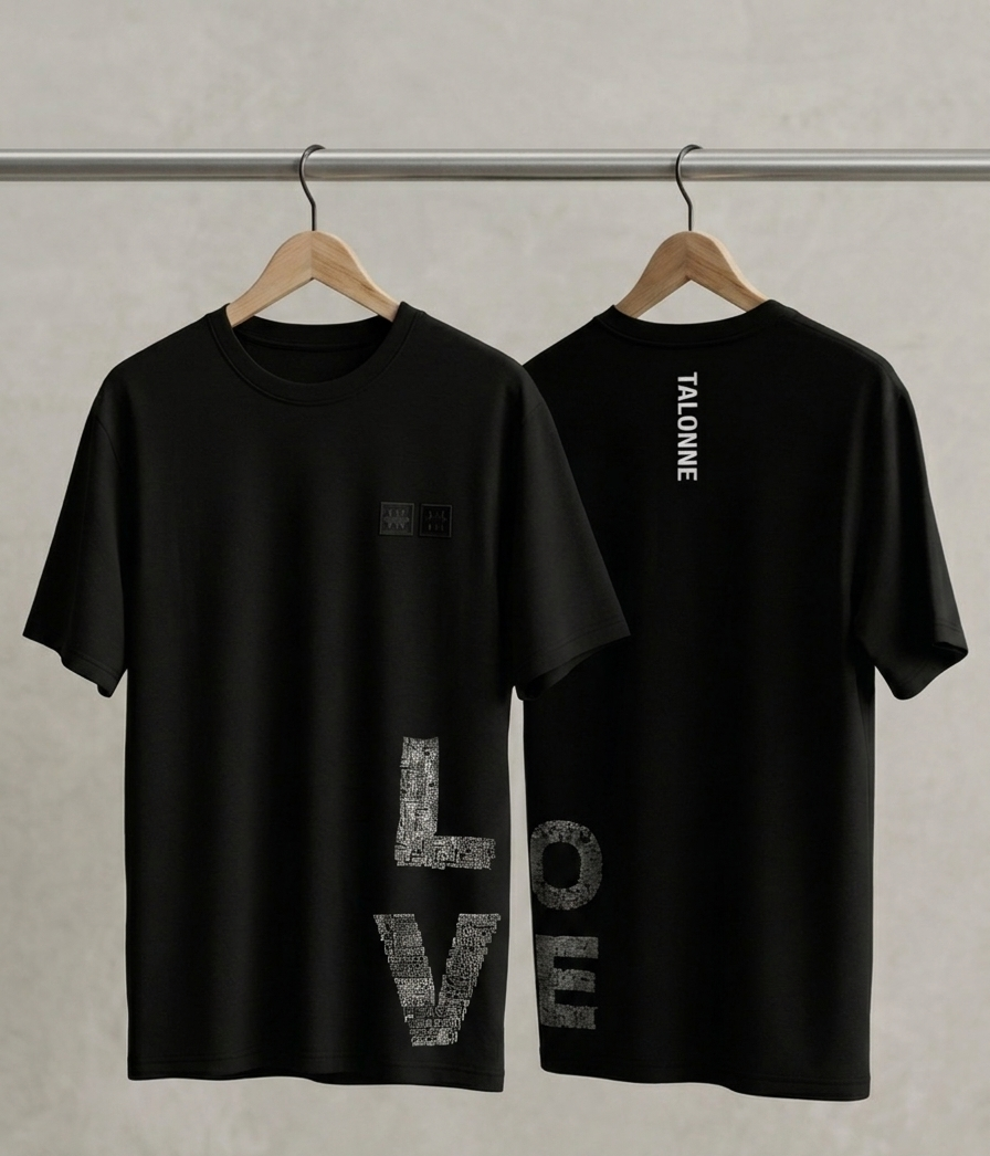 Drop shoulder oversized Tshirt