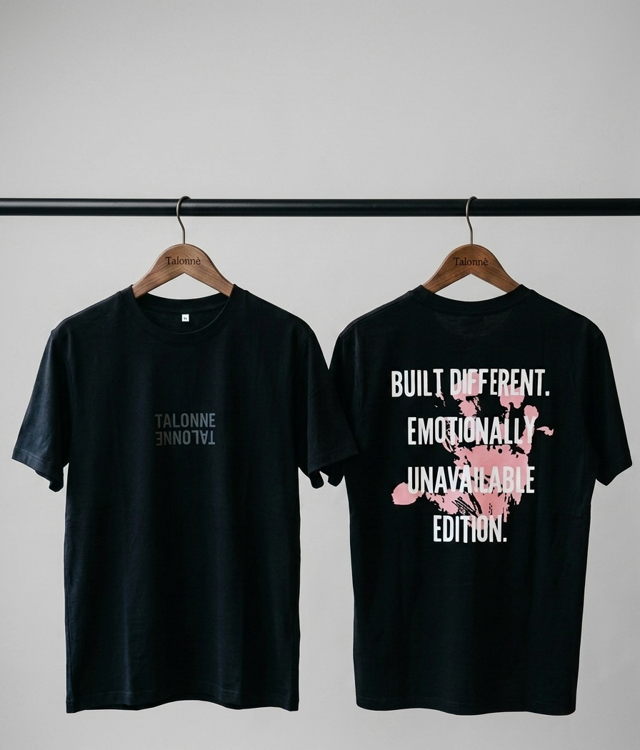 Antisocial Drop shoulder oversized Tshirt